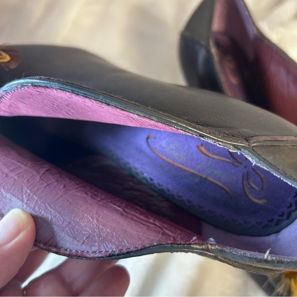 Poetic License 6 1/2 M Flux Leather Heel Bootie,Gray 3.5" Rhinestone Peep Toe - Picture 2 of 16